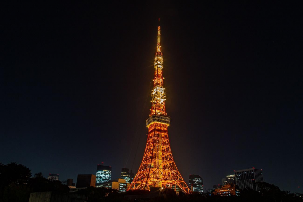 Tokyo Skytree towers Asakusa near the Sumida River